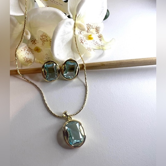 Beautiful color turquoise pendant necklace - Picture 2 of 4
